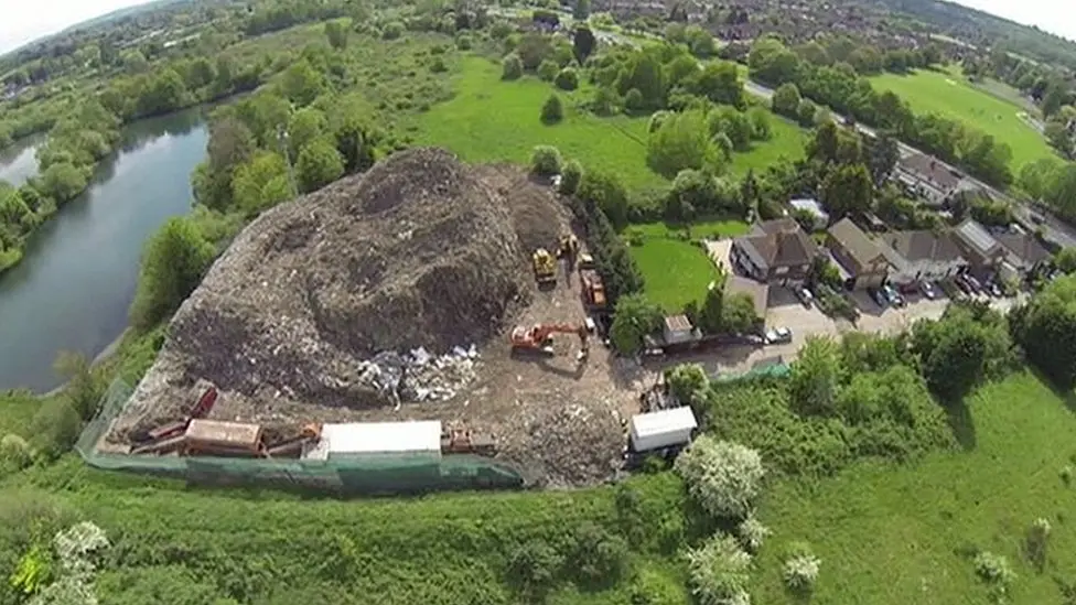 Rubbish Dump New Cornwall Drive Orpington Bromley
