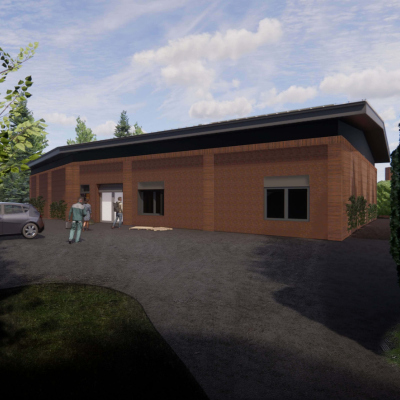 New archive store at Priory Gardens